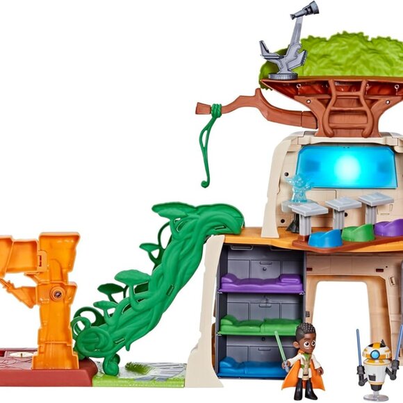 Star Wars Tenoo Jedi Temple, 20-Inch-Tall Playset with Lights & Sounds - Picture 7 of 11